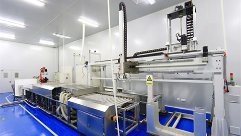 50寸平板玻璃提拉涂膜线